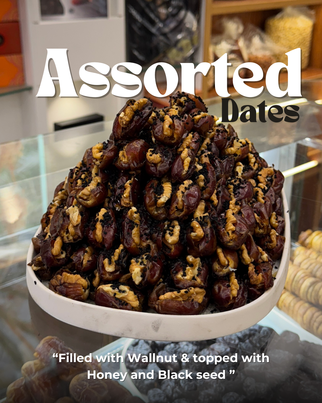 Brown Assorted Dates (Wallnut) 