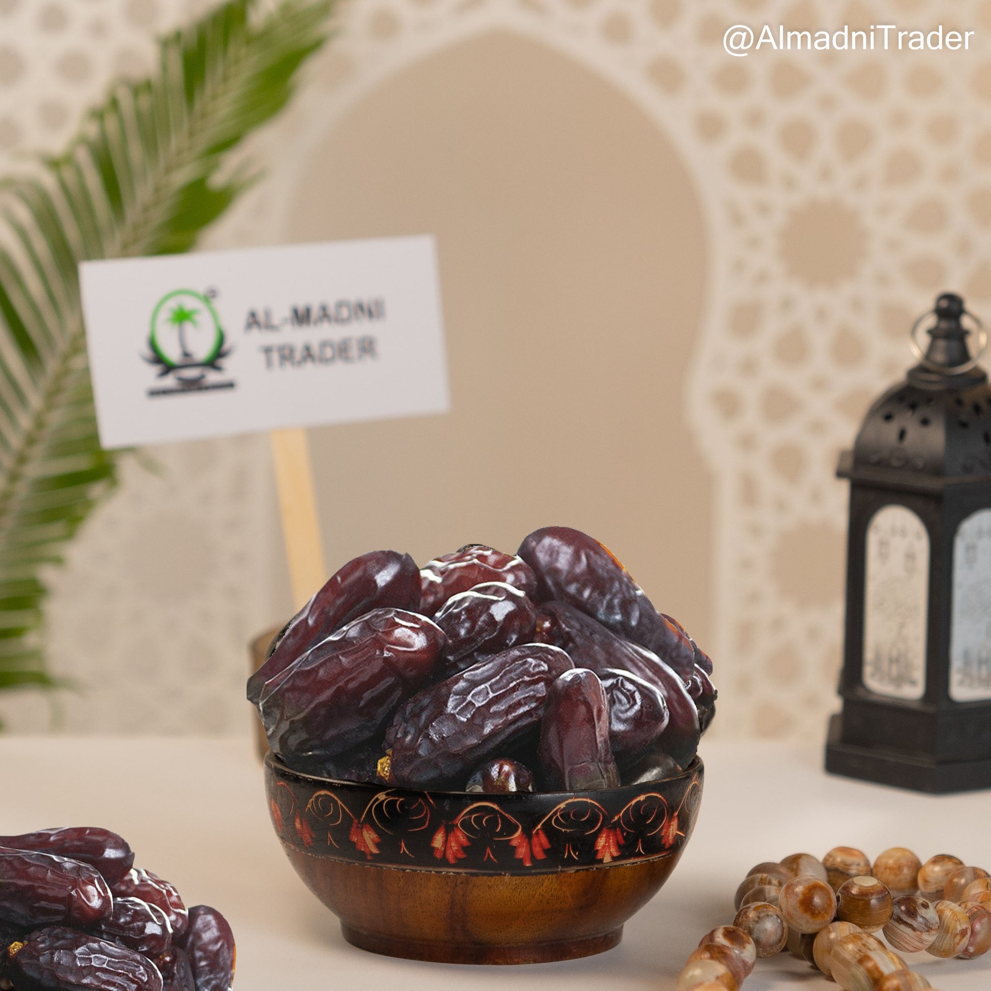 Bowl of Rabbi Special Dates, illustrating their rich caramel-like color and tender texture